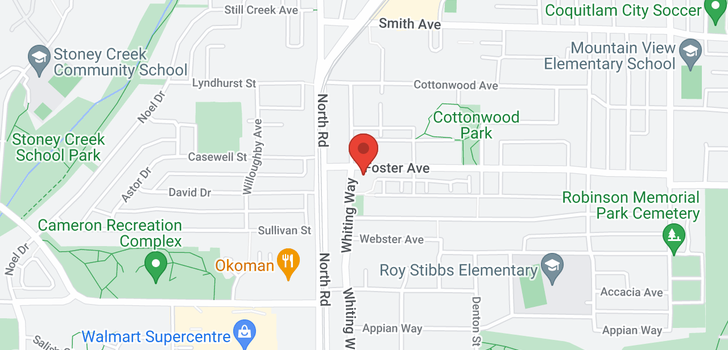 map of 508 516 FOSTER AVENUE